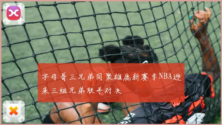 字母哥三兄弟同聚雄鹿新赛季NBA迎来三组兄弟联手对决